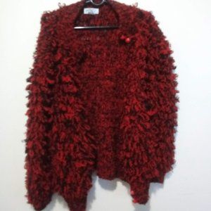 knitted style jacket blazer Clovis Ruffin Knit